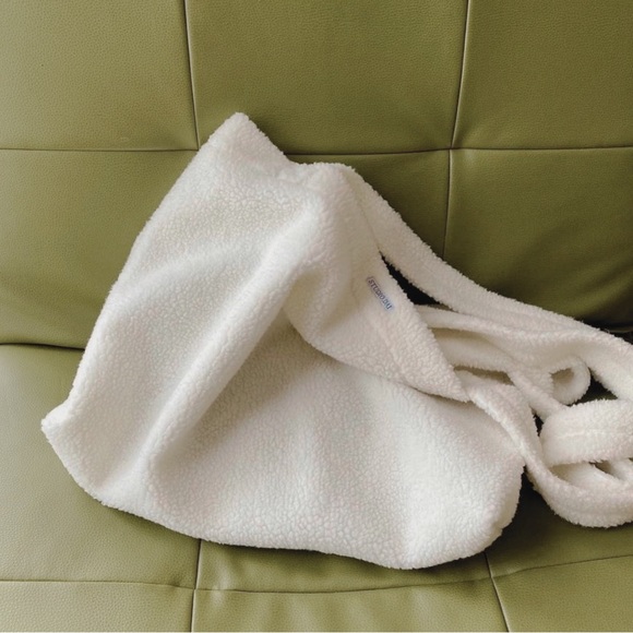 NWT Teddy Fabric Tote Bag | Handmade | Recycled Fabric Bag - Picture 6 of 6